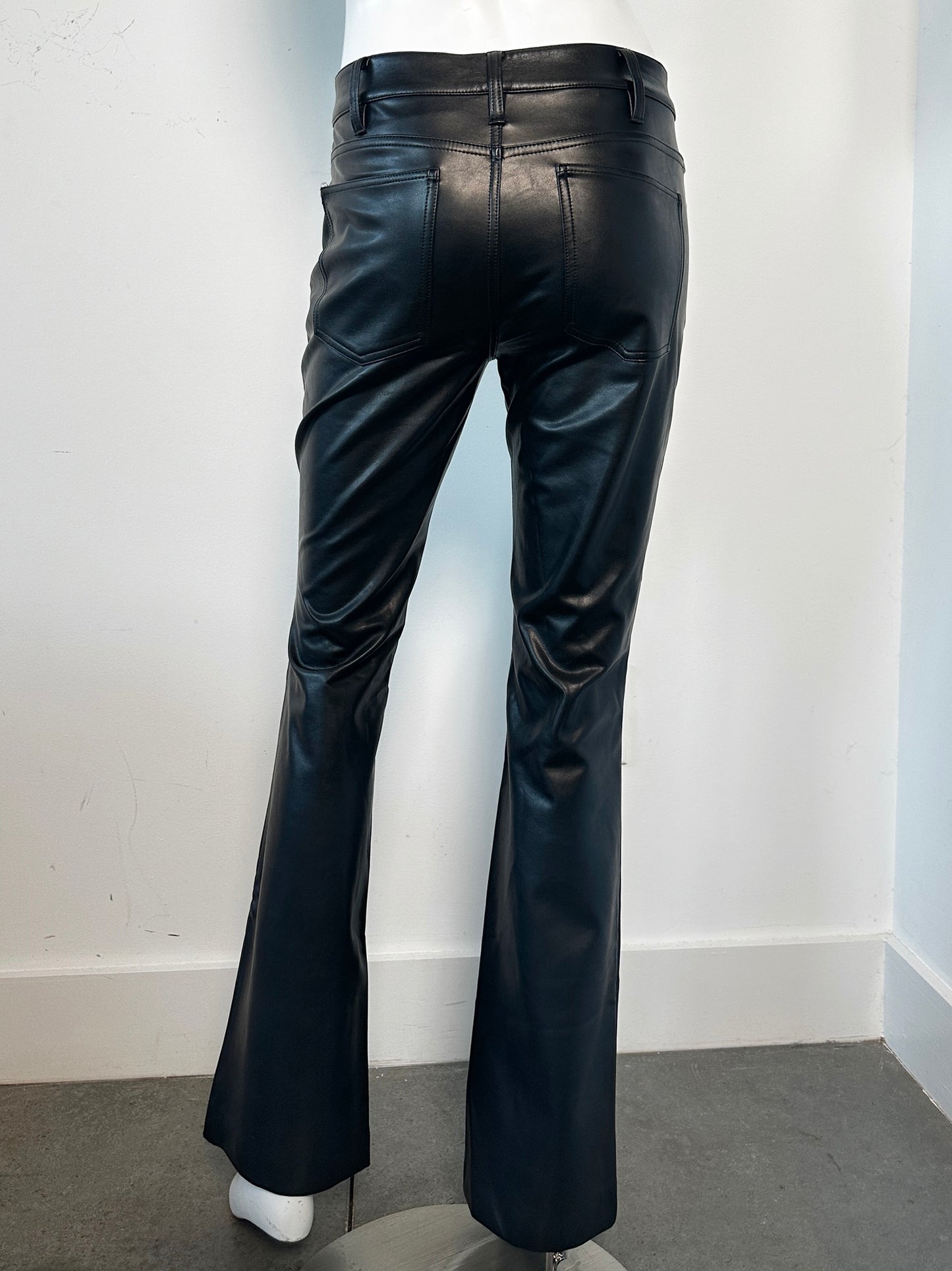 Freddie Faux Leather Pants Size 2