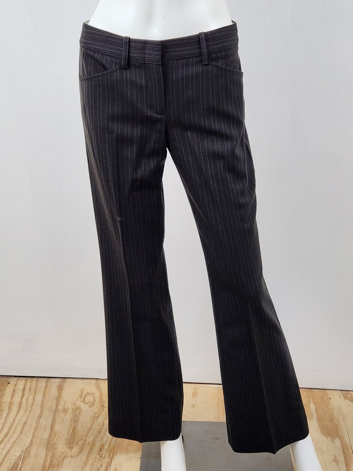 Pinstripe Trousers Size 2