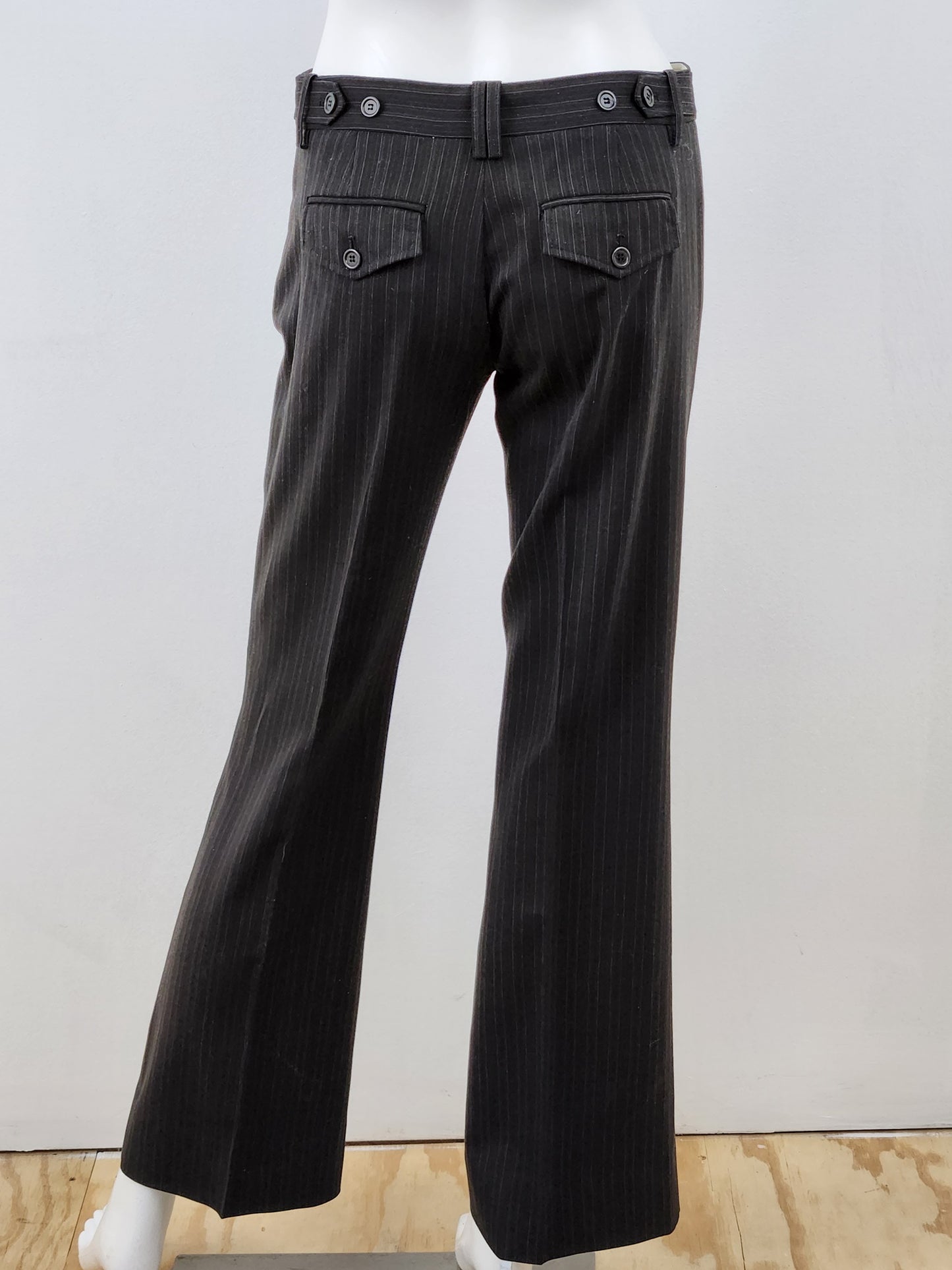 Pinstripe Trousers Size 2