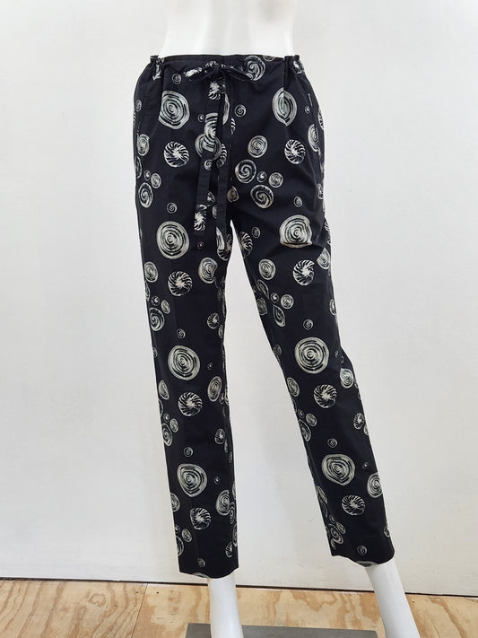 Printed Cotton Pants Size XS