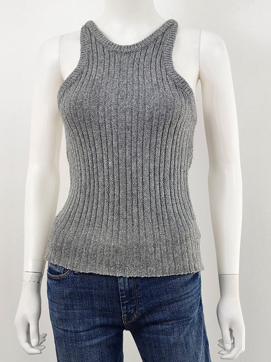 Wool Blend Ribbed Tank Size Small