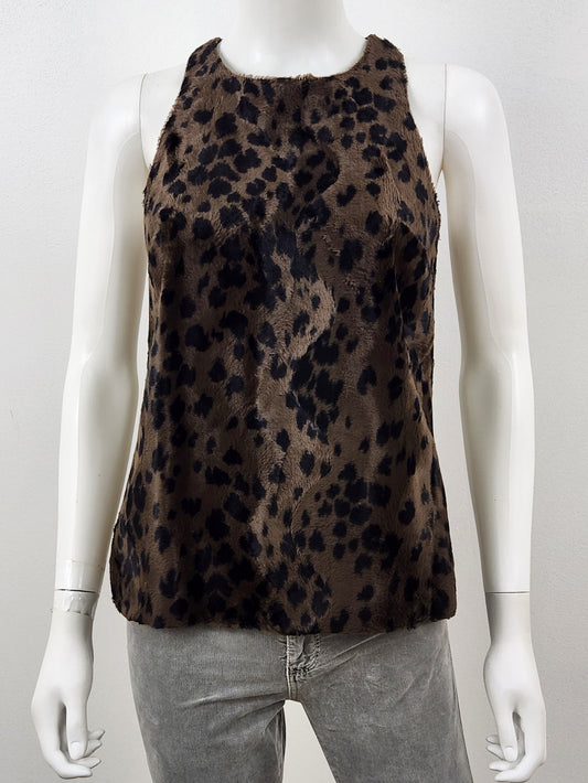 Hill Creek Cheetah Top Size XS