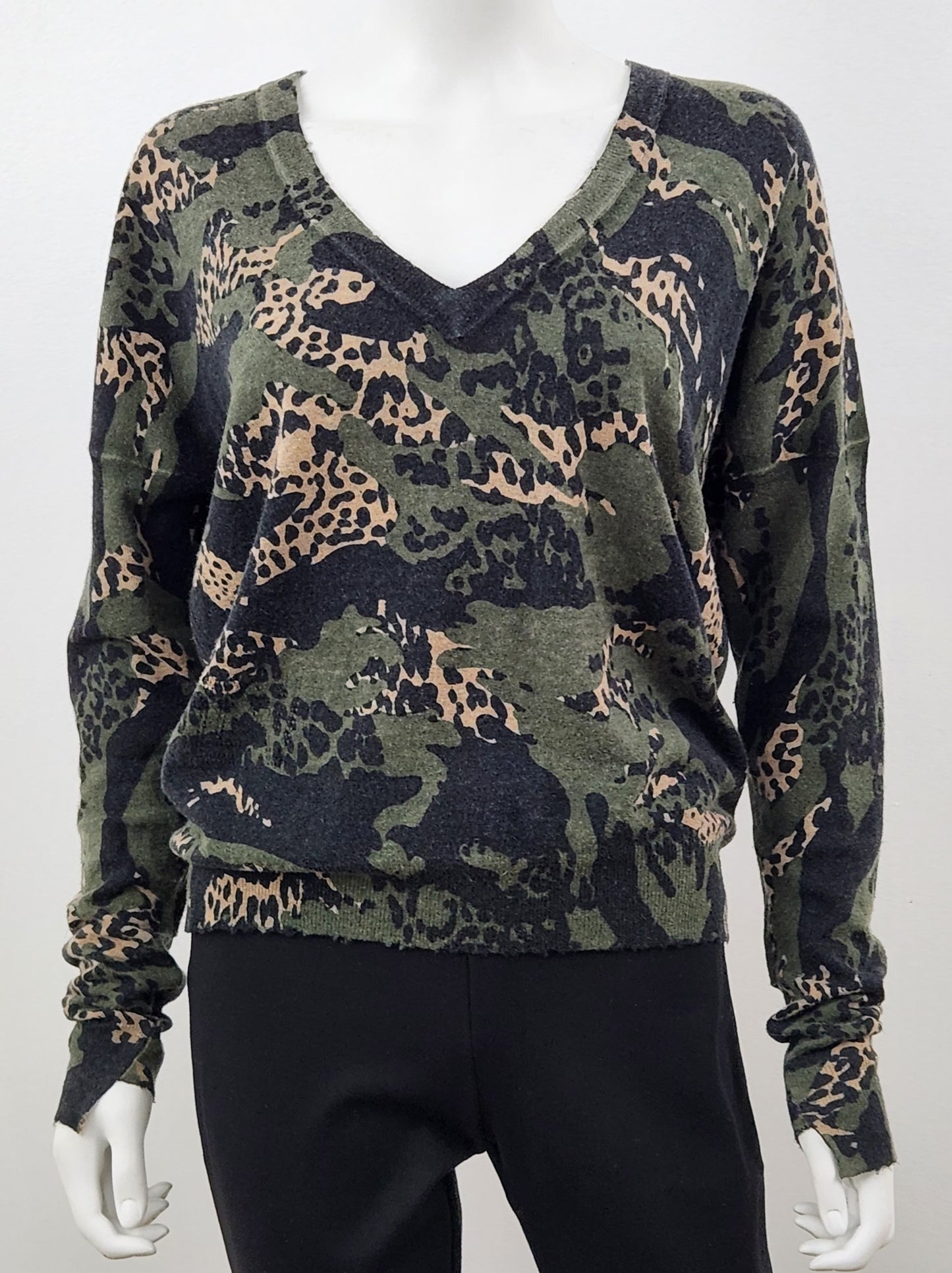 Brume Cheetah Sweater Size XS