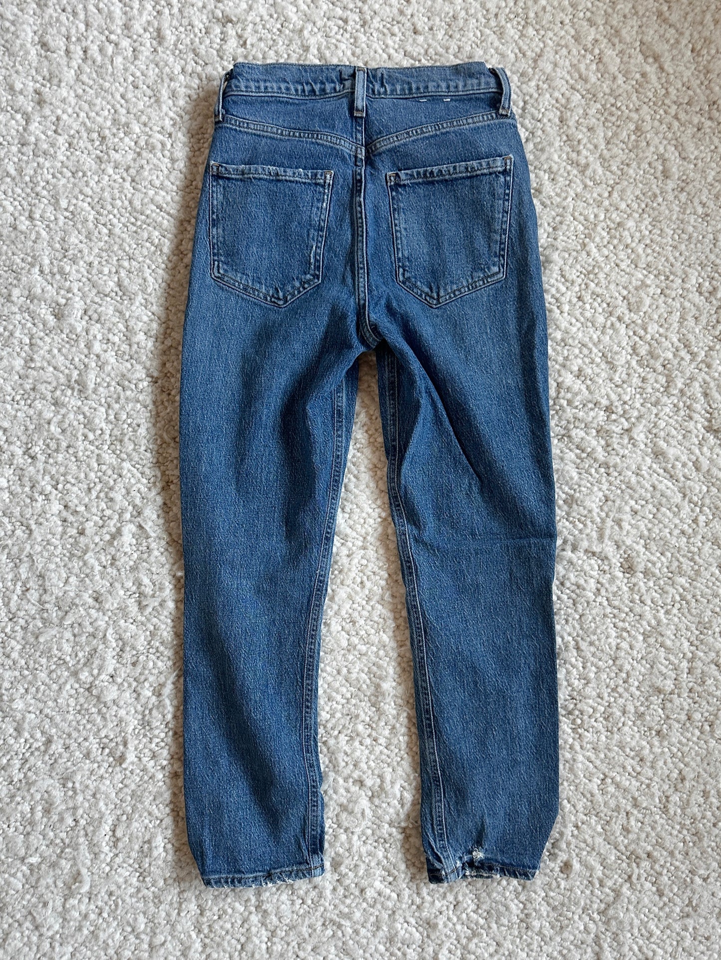 Riley High Rise Crop Jeans Size 24