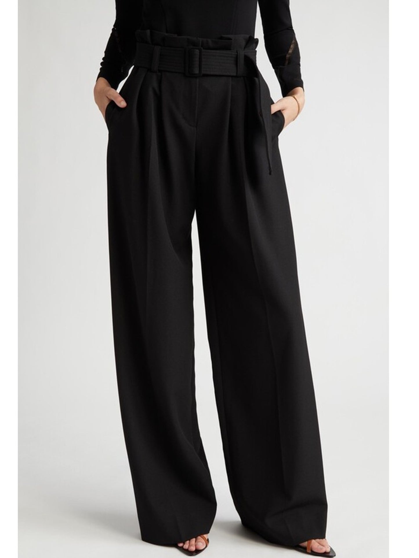 Shayna High Rise Wide Leg Pants Size 00