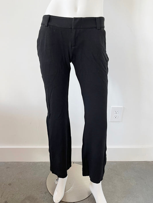 Mid Rise Straight Leg Trousers Size Small