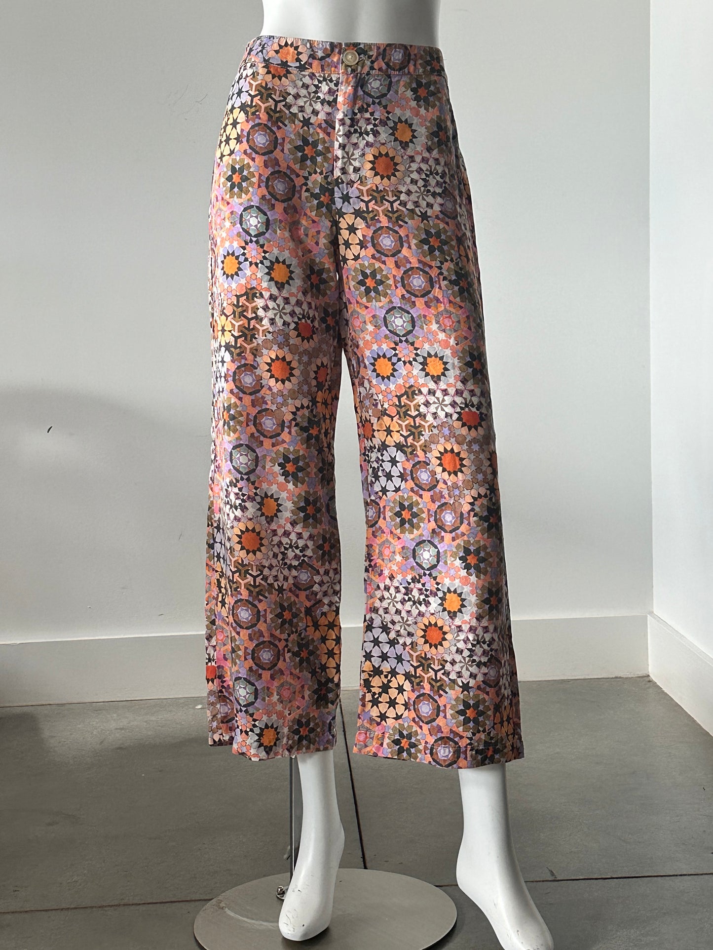 Kaleidoscope Wide Leg Pants Size 4