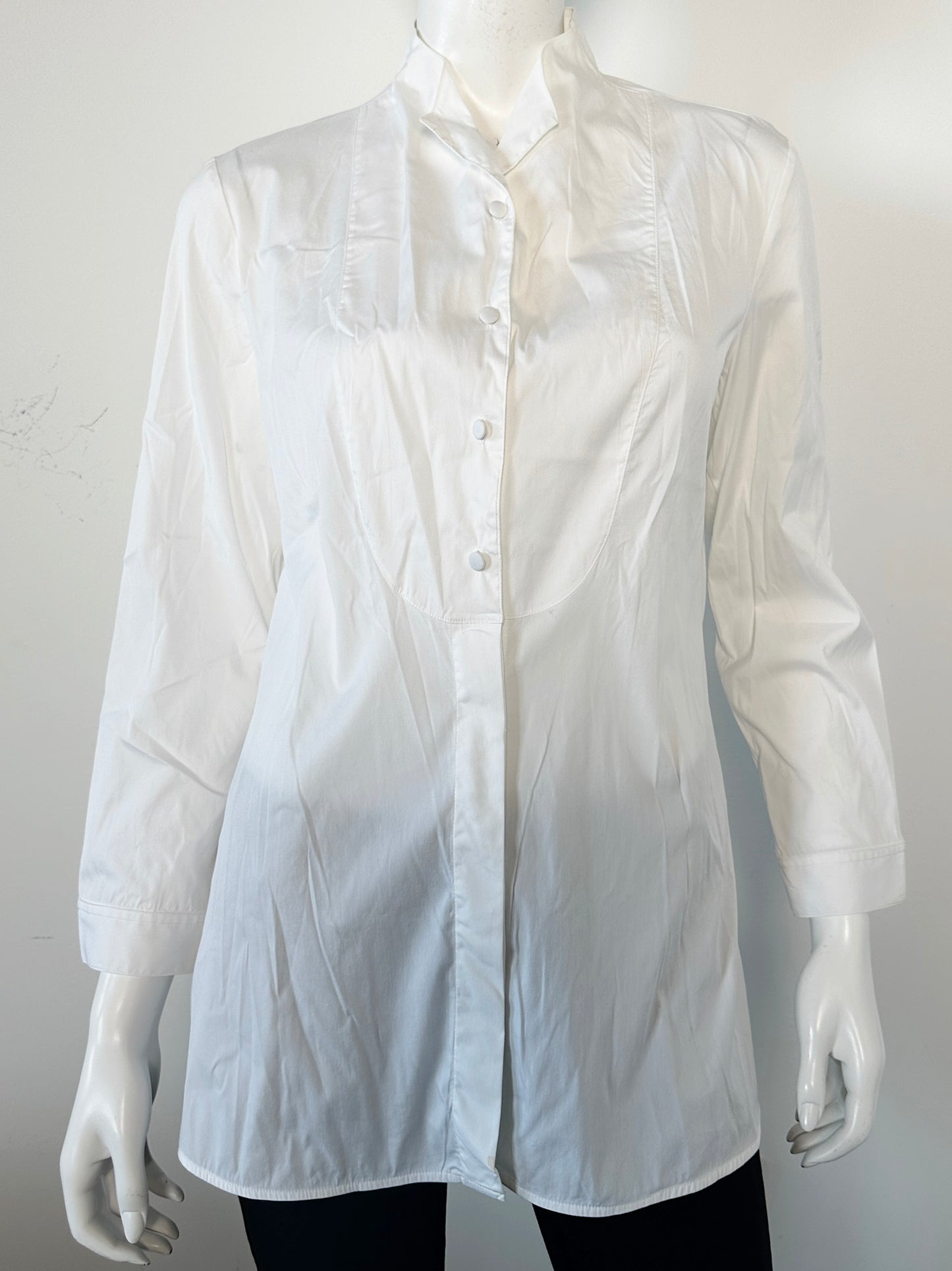 Button Down Cotton Top Size 8