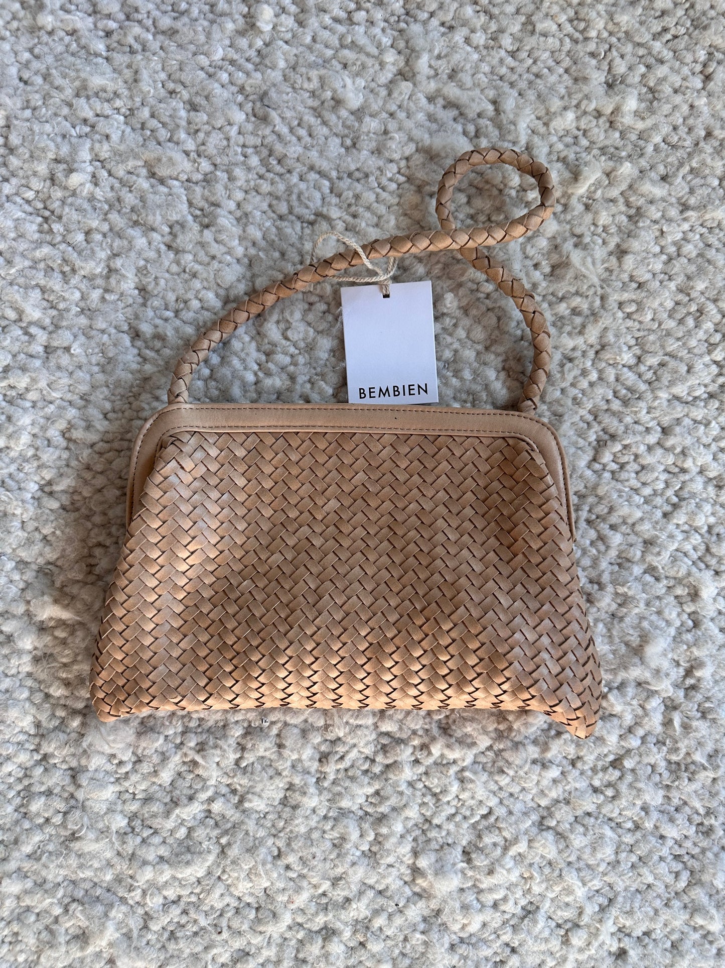 Le Sac Woven Handbag NWT