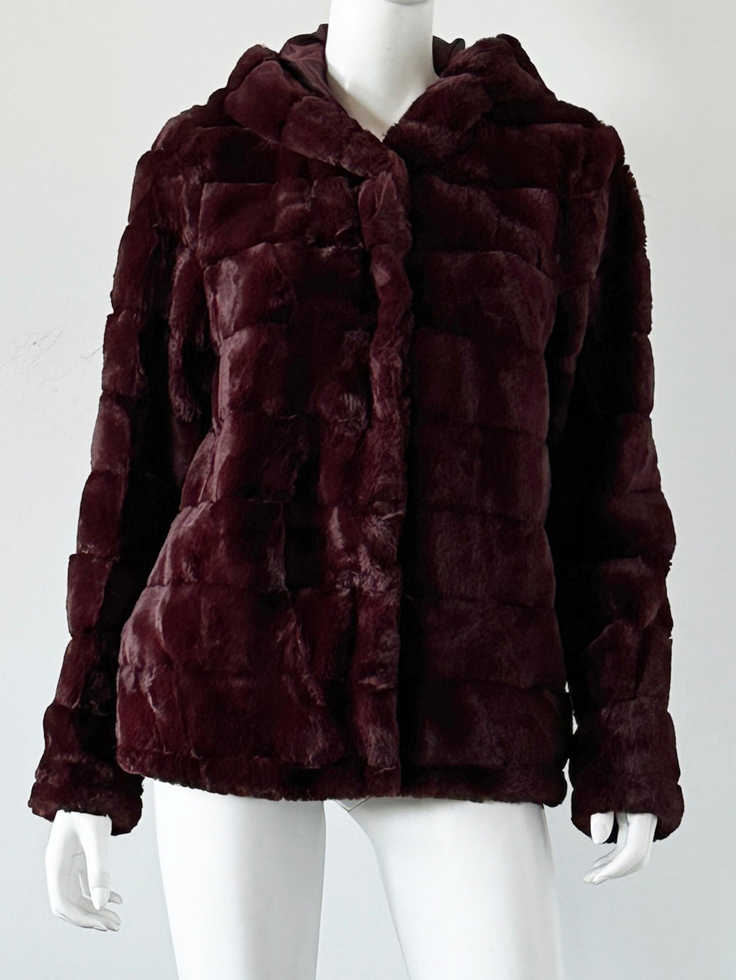 Faux Fur Jacket Size Medium