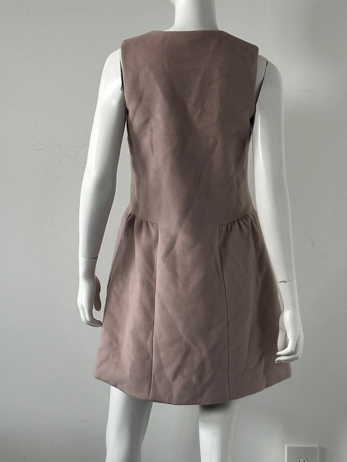 Margaret Faux Suede Dress Size XS NWT