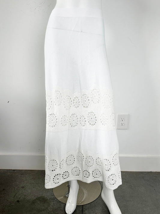 Crochet Trim Skirt Size Medium