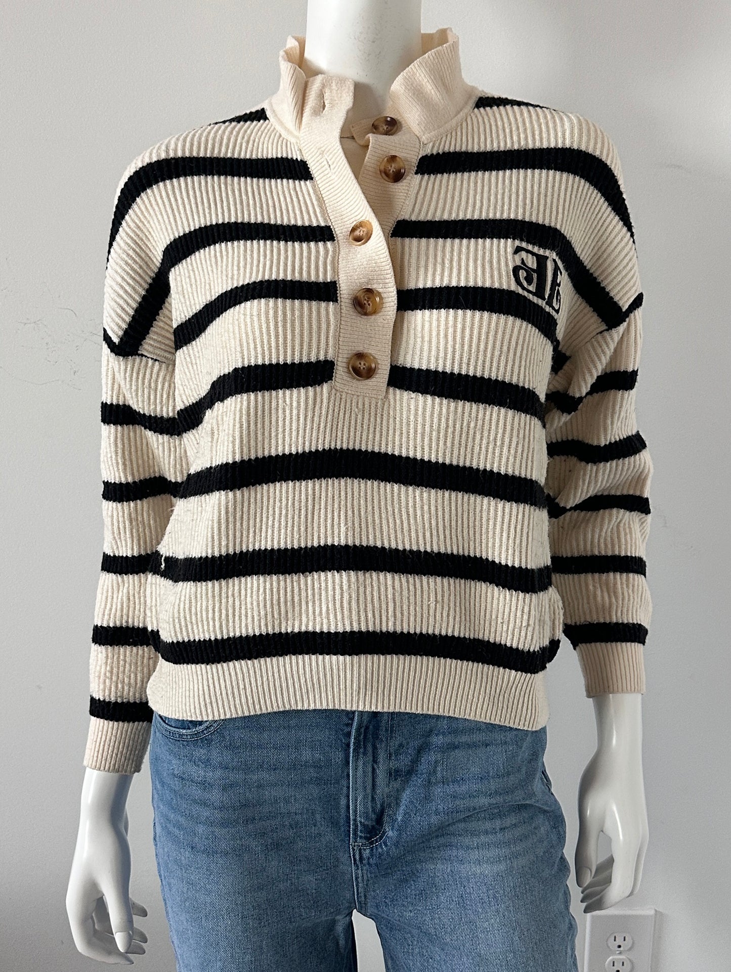 Blythe Striped Sweater Size Small/Medium