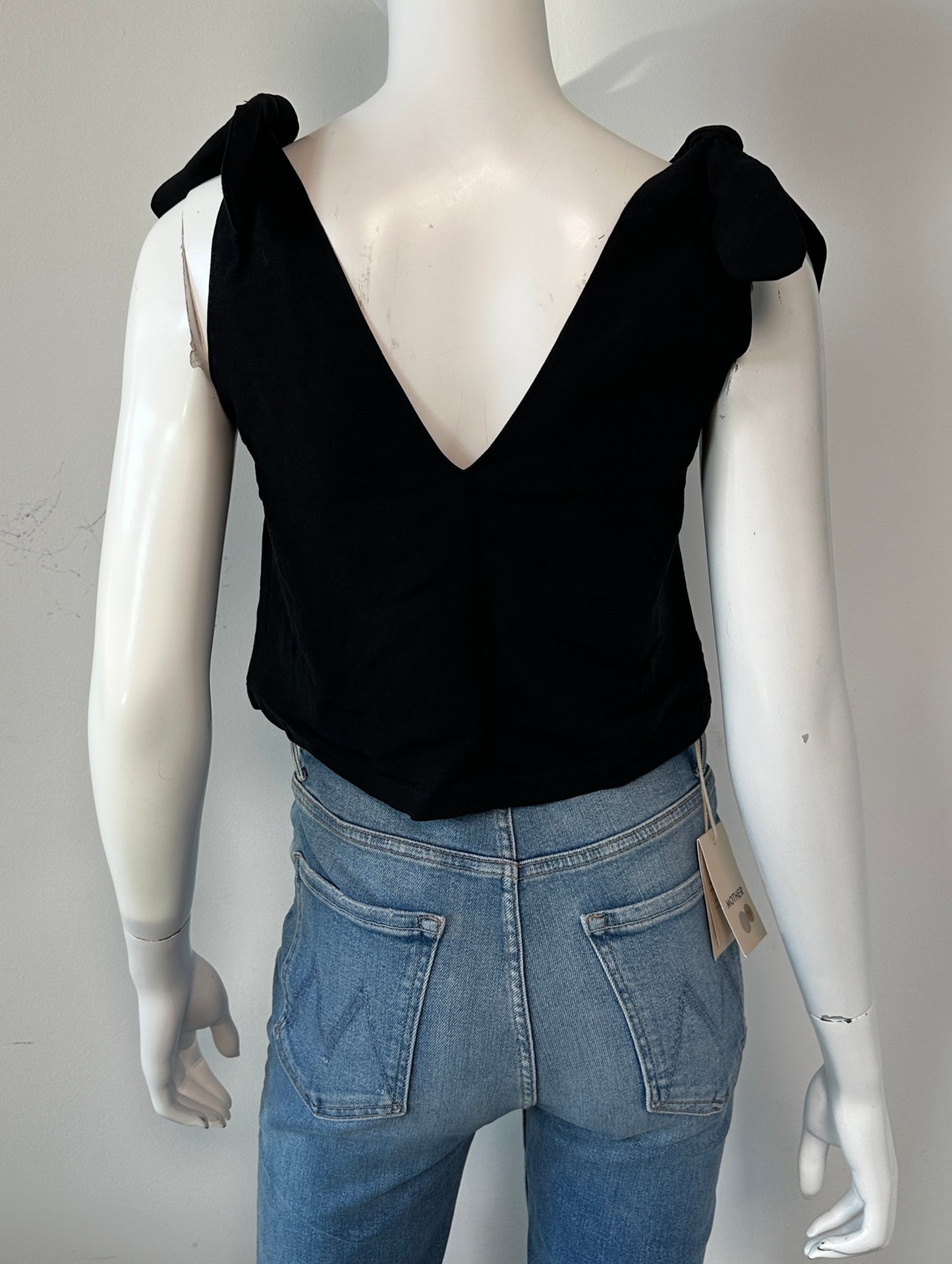 Tie Shoulder Mod Top Size XXS