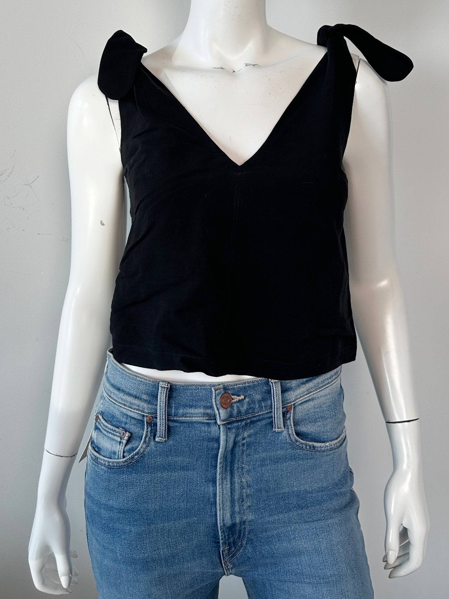 Tie Shoulder Mod Top Size XXS