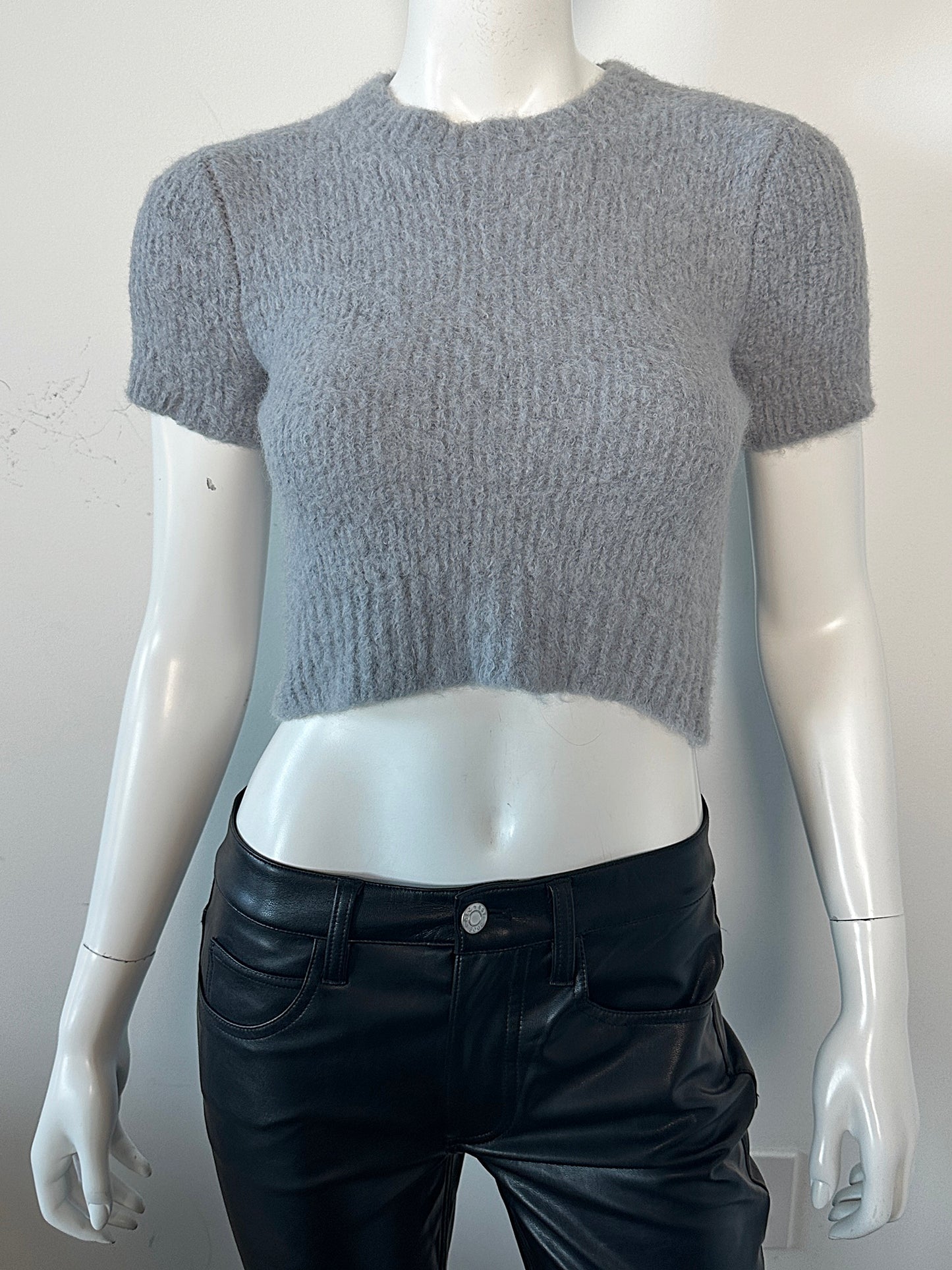 Brushed Alpaca Blend Sweater Size XS