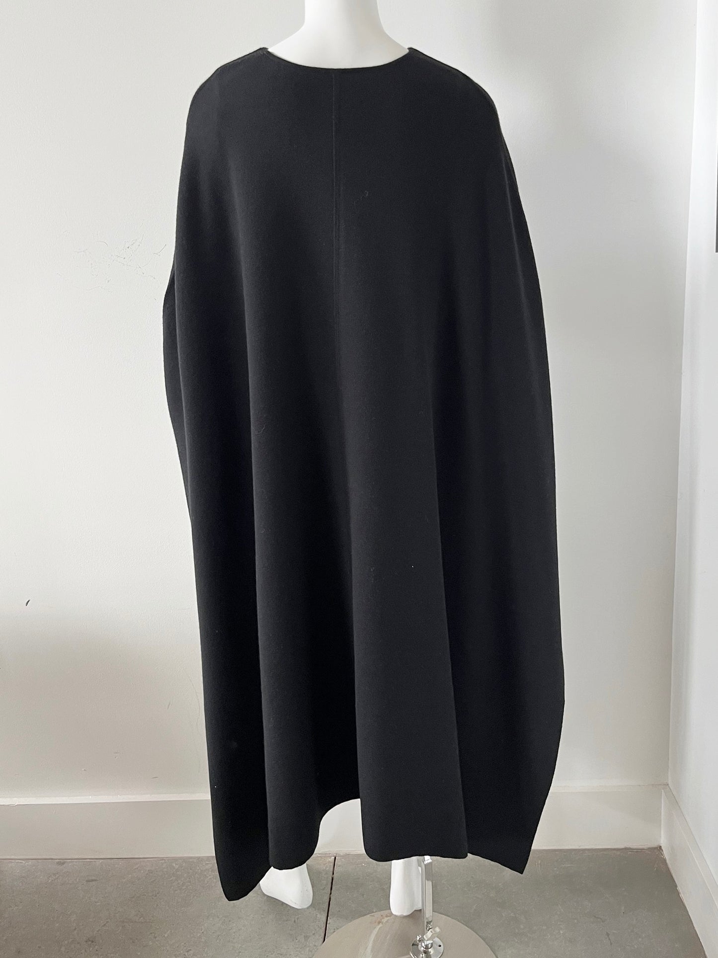 Amal Wool Blend Cape Dress Size XS NWT