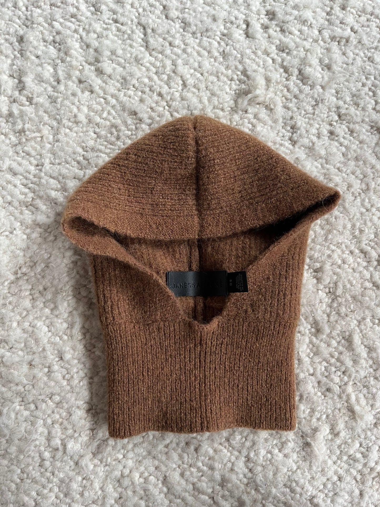 Hazel Wool Hood NWOT Small/Medium