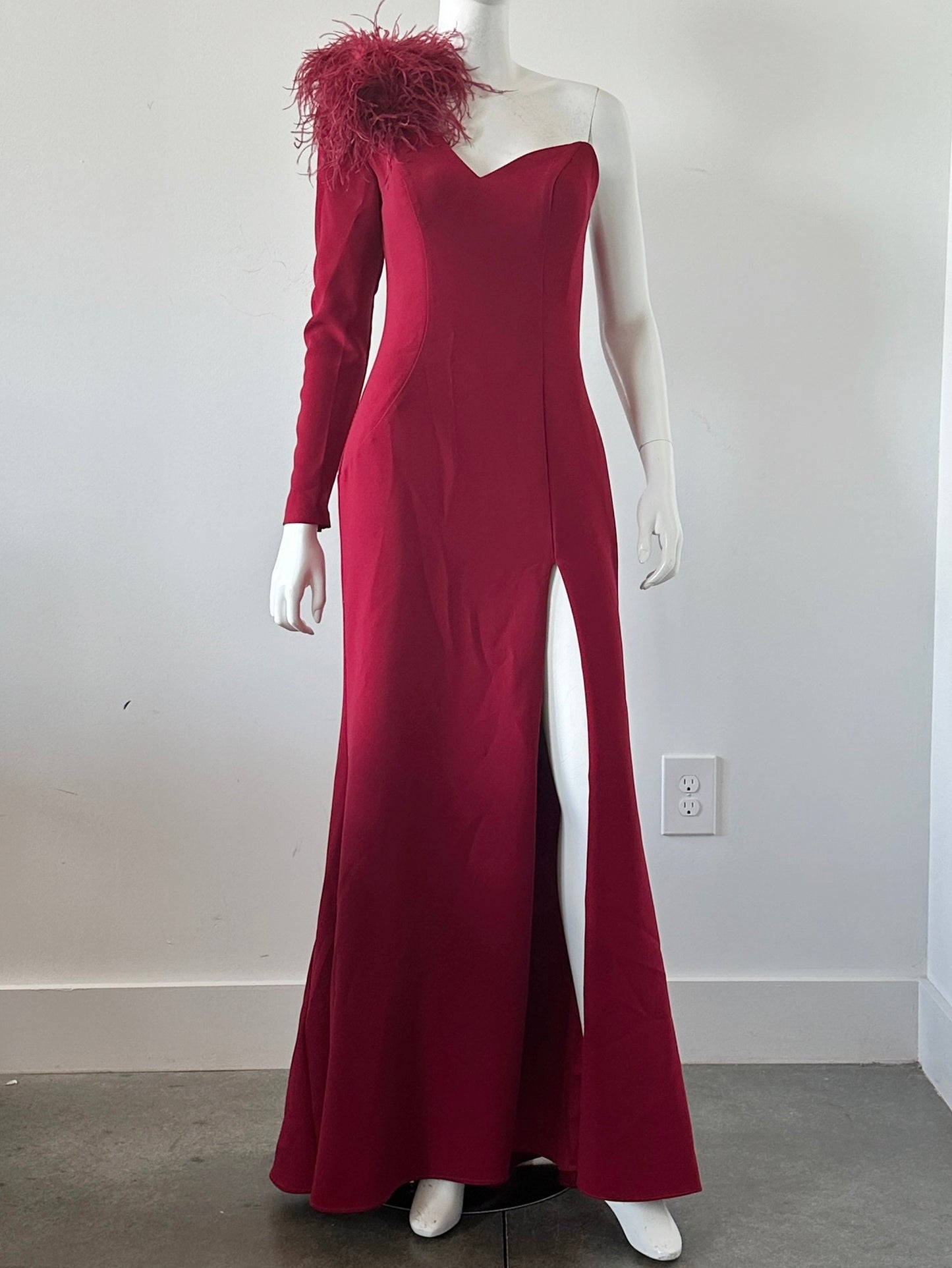 One Shoulder Evening Dress Size 2