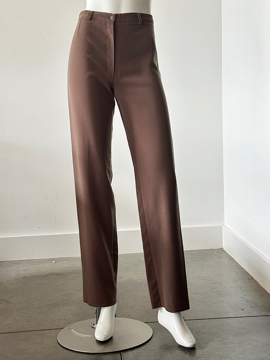 Vintage High Rise Straight Leg Trousers Size XS