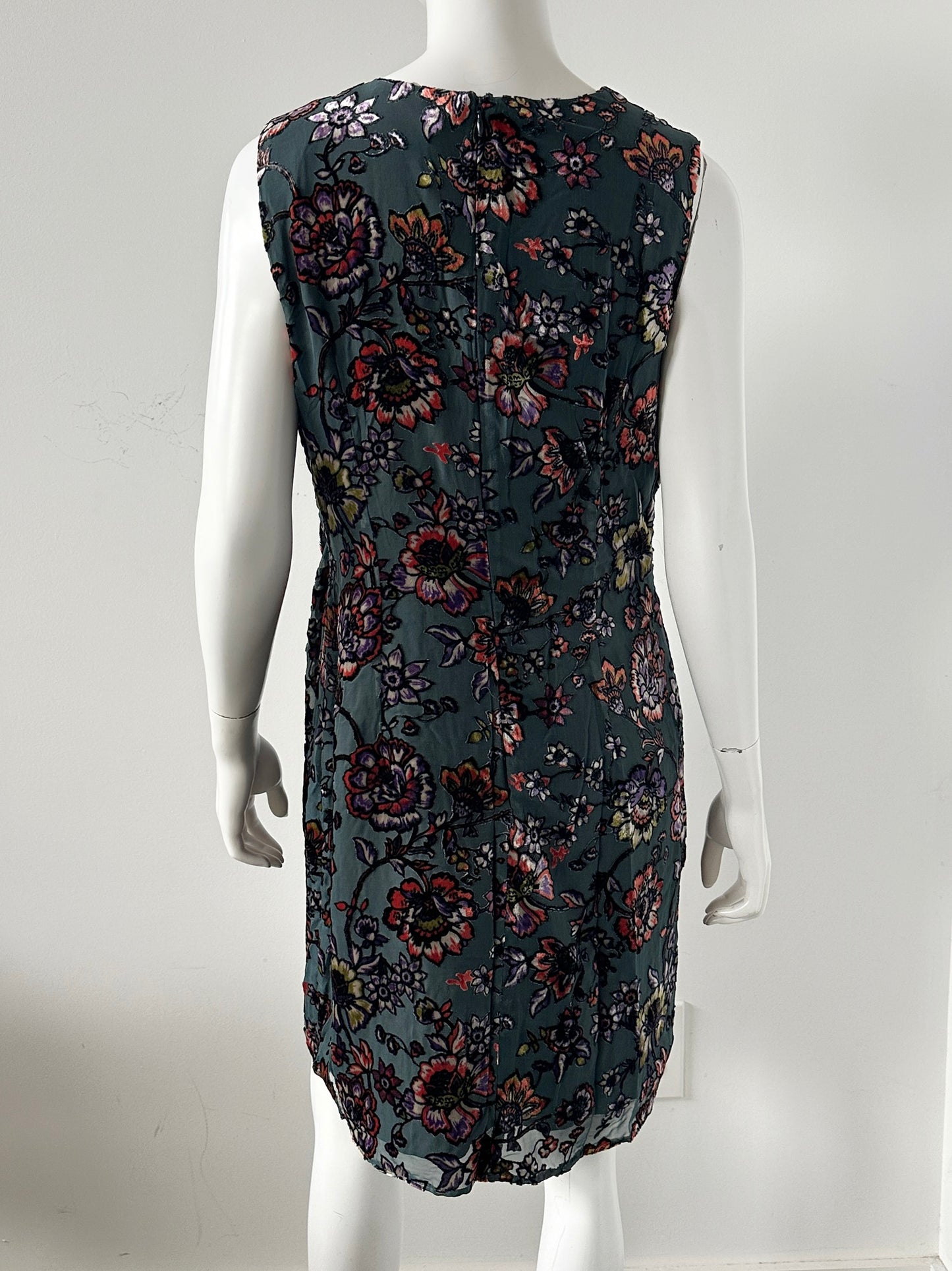 Floral Sleeveless Dress Size Large NWT