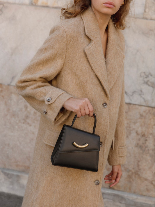 Slant Leather Bag