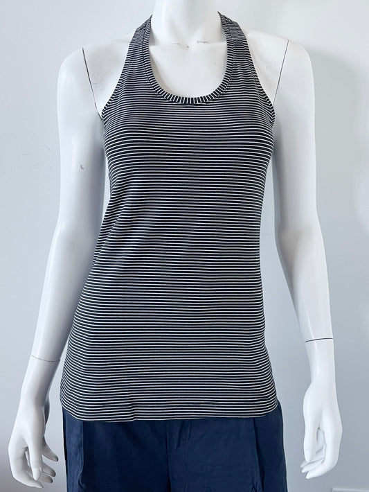 Striped Racerback Tank Size 6