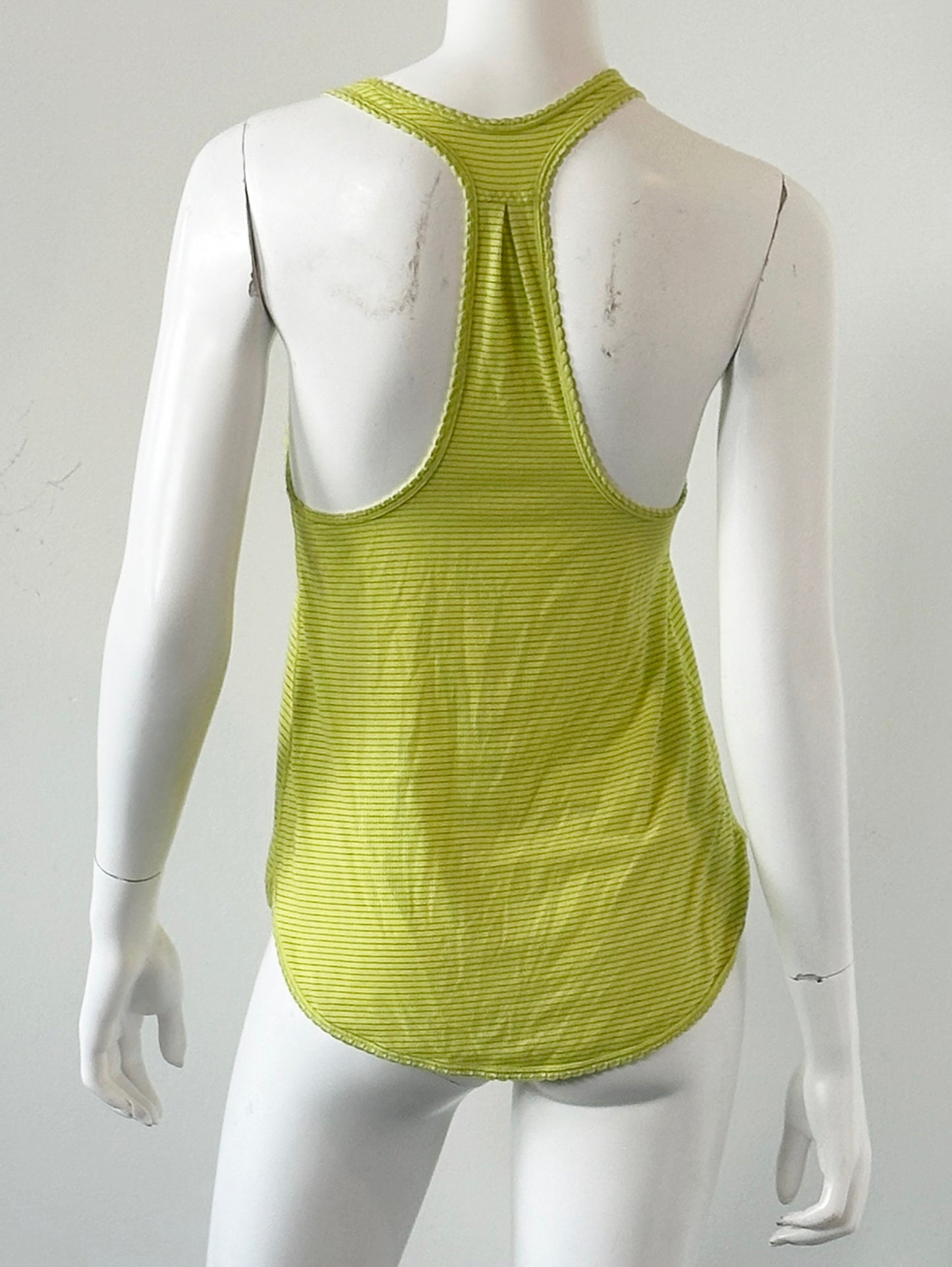 Striped Racerback Tank Size 4