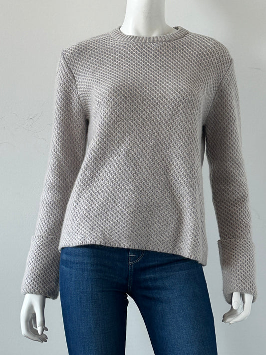 Cashmere Waffle Sweater Size Small