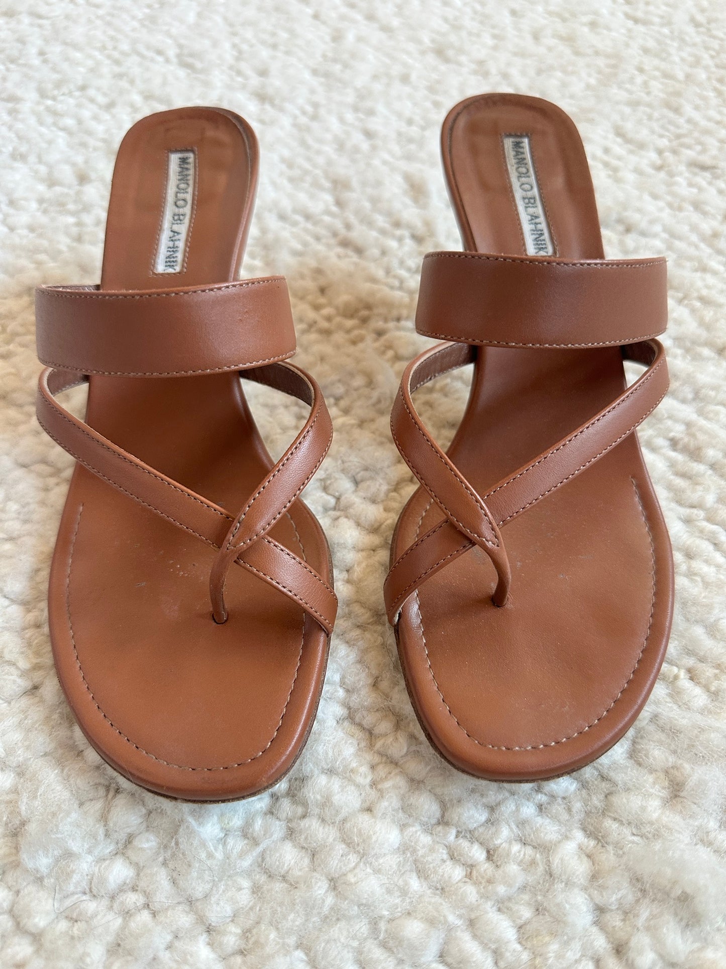 Susa 50 Leather Sandals Size 37.5