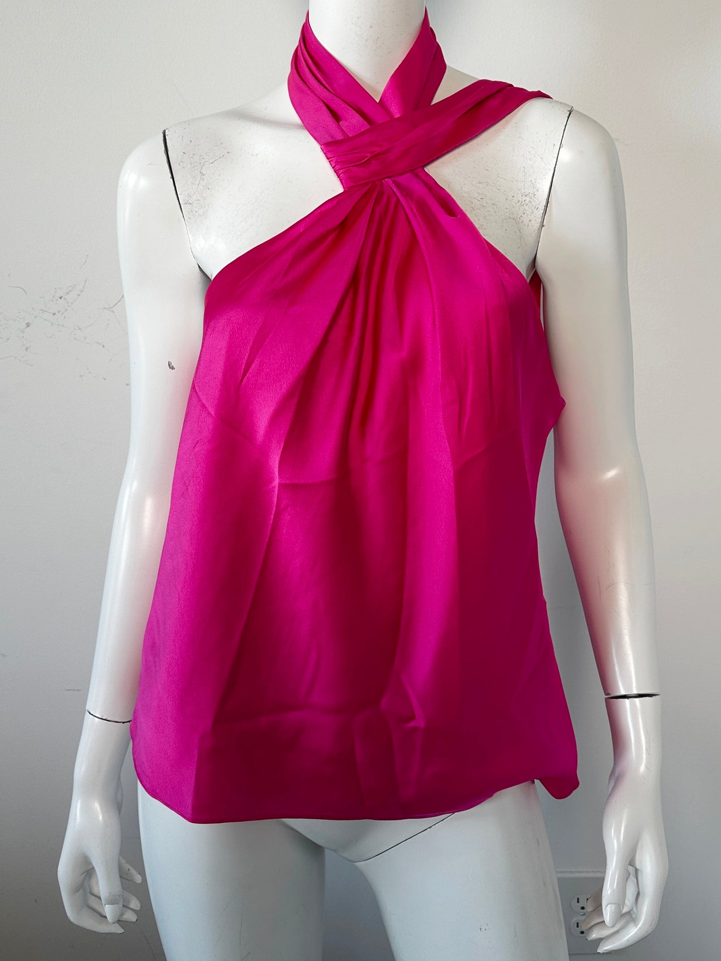 Jen Satin Top Size XS NWT