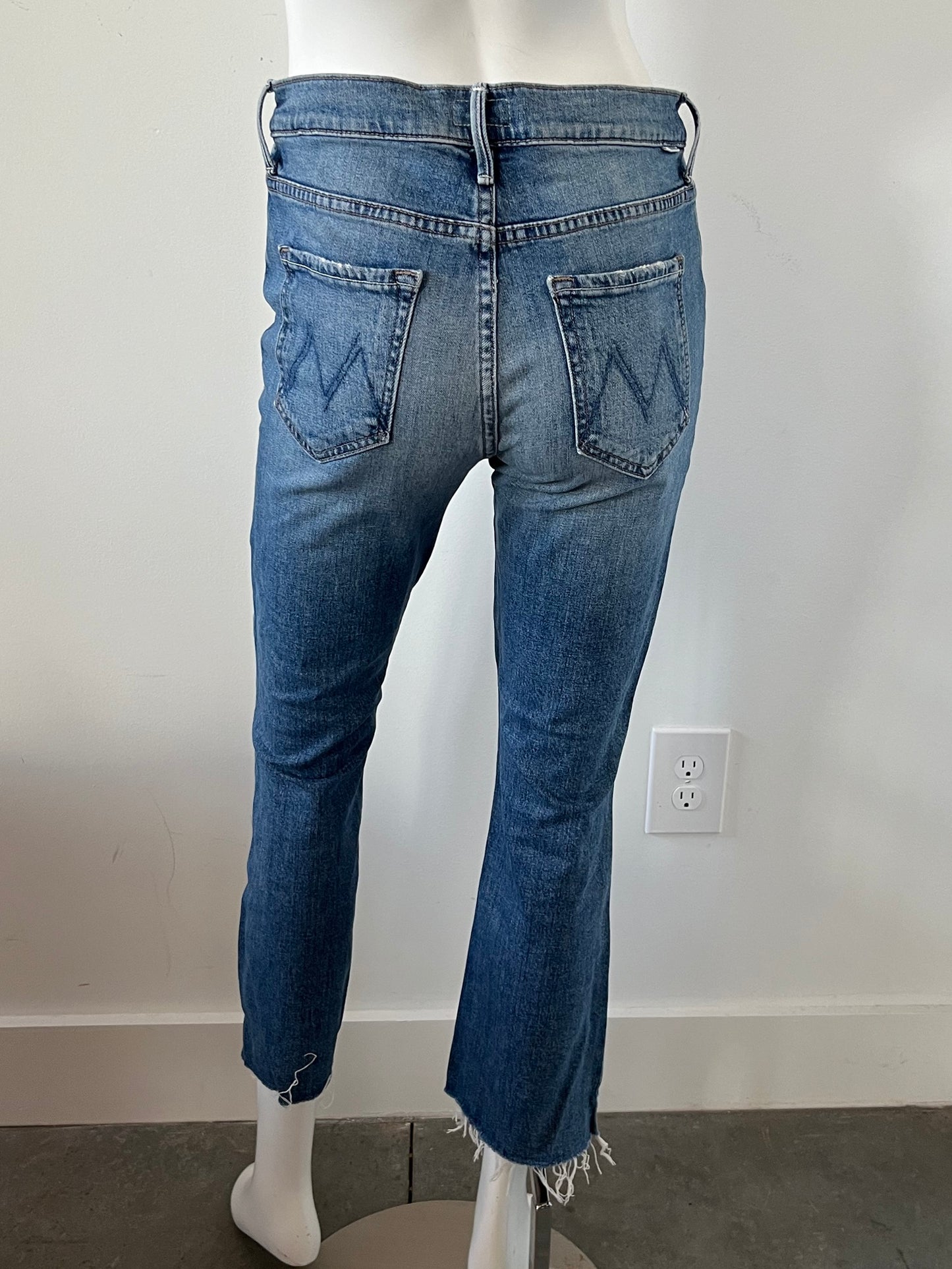 Insider Crop Step Fray Jeans Size 29