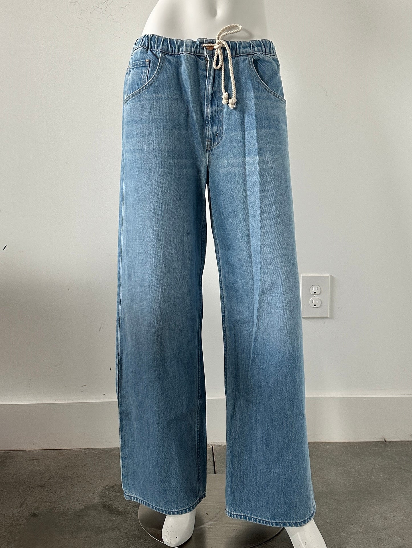 Drawn Fun Dip Drawstring Jeans Size 30 NWT