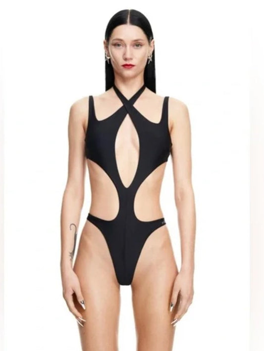 Cutout Swimsuit Size 4 NWT