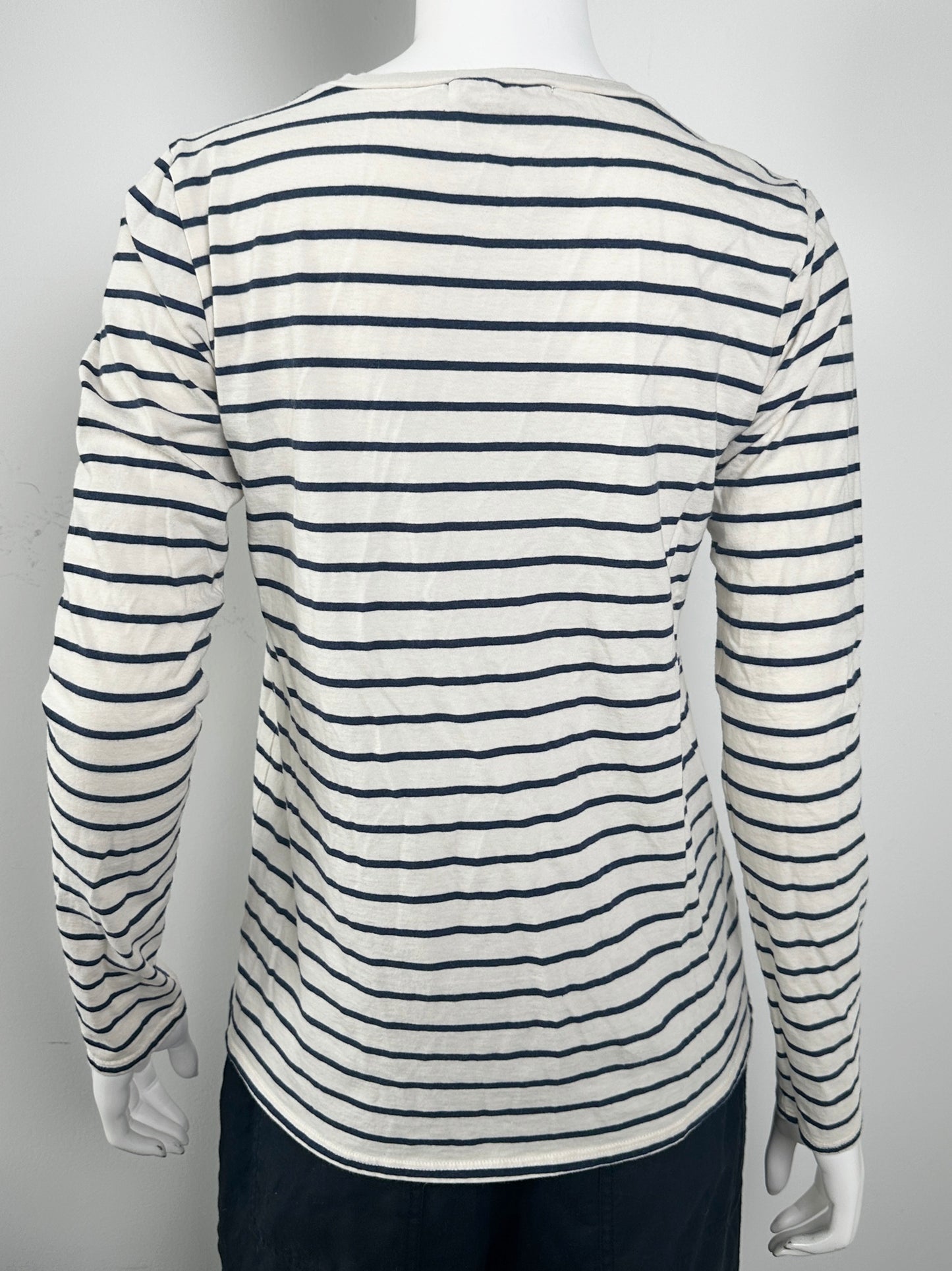 Striped Long Sleeve Tee Size Medium