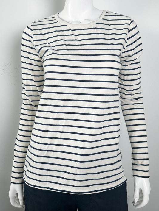 Striped Long Sleeve Tee Size Medium