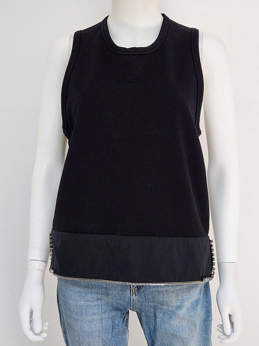 Sleeveless Embellished Top Size 6