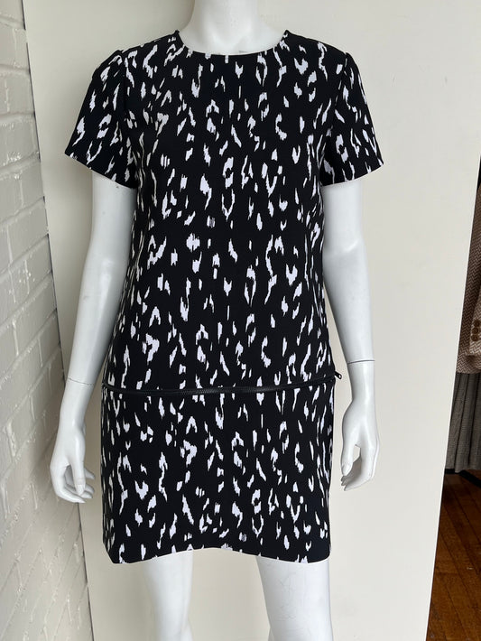 Animal Print Shift Dress Size 6