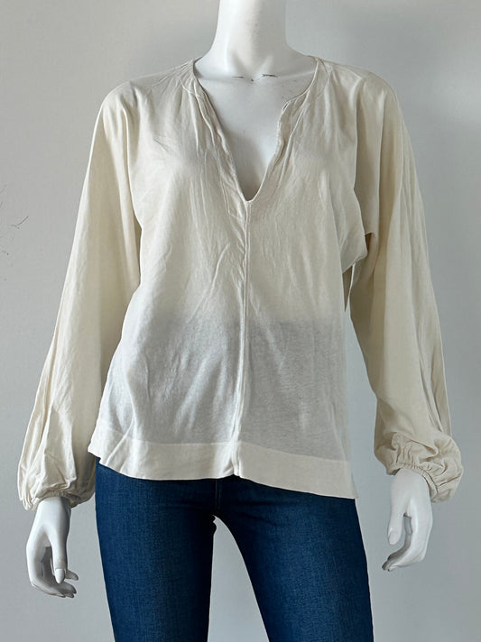 Split Neck Top Size Medium