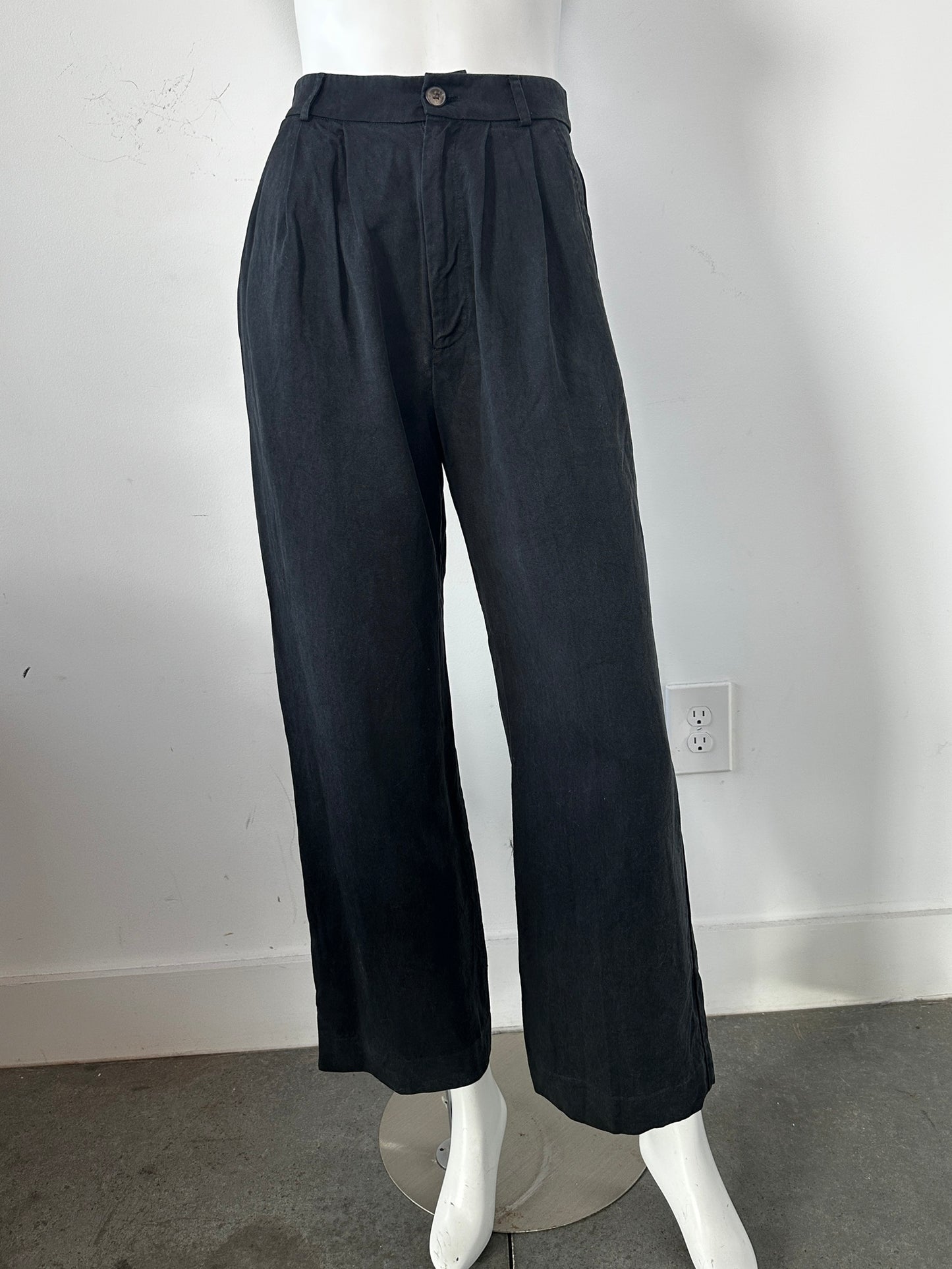 Mason High Rise Pleated Pants Size 0