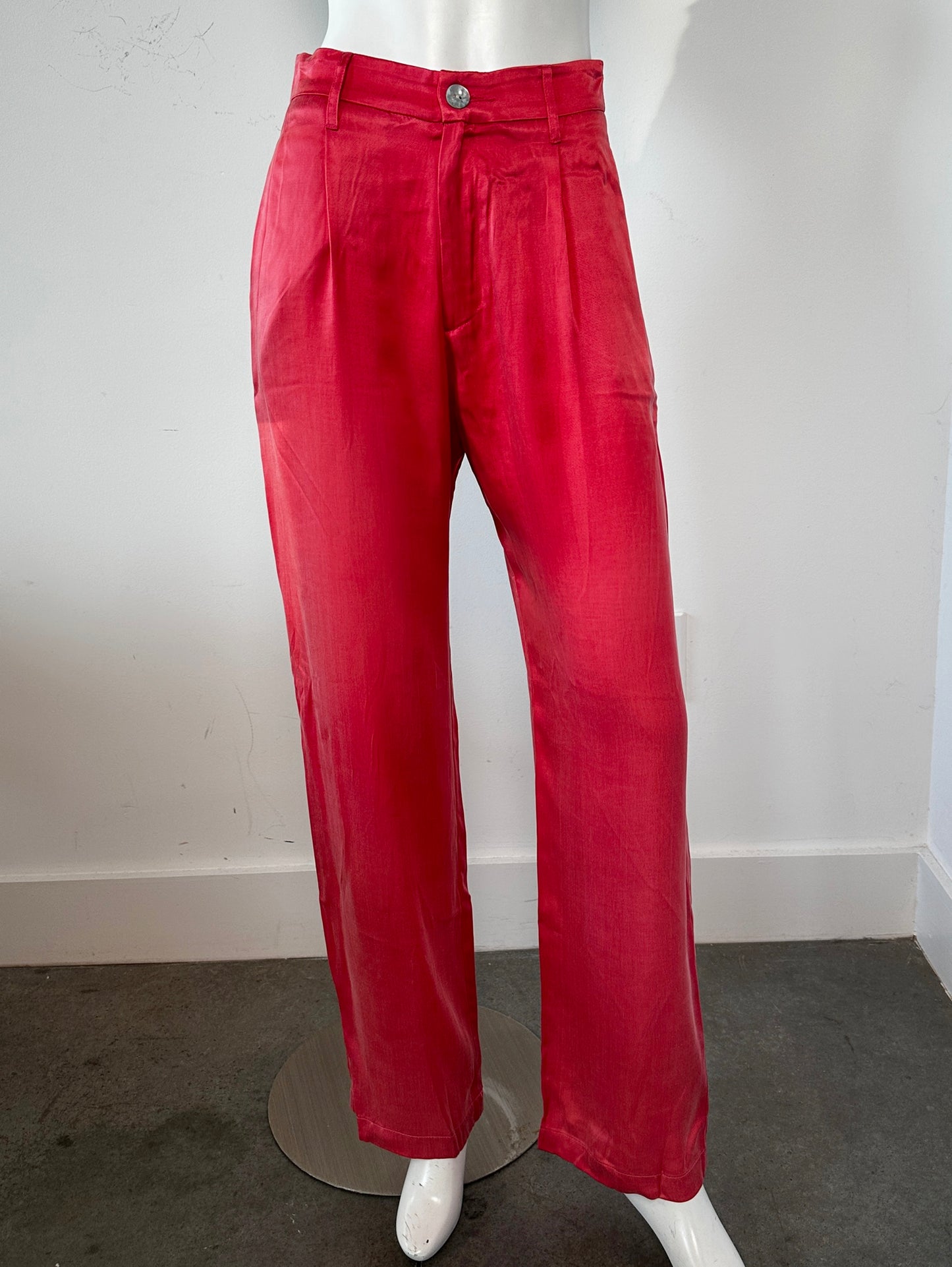 Maria High Rise Straight Leg Trousers Size XS NWT