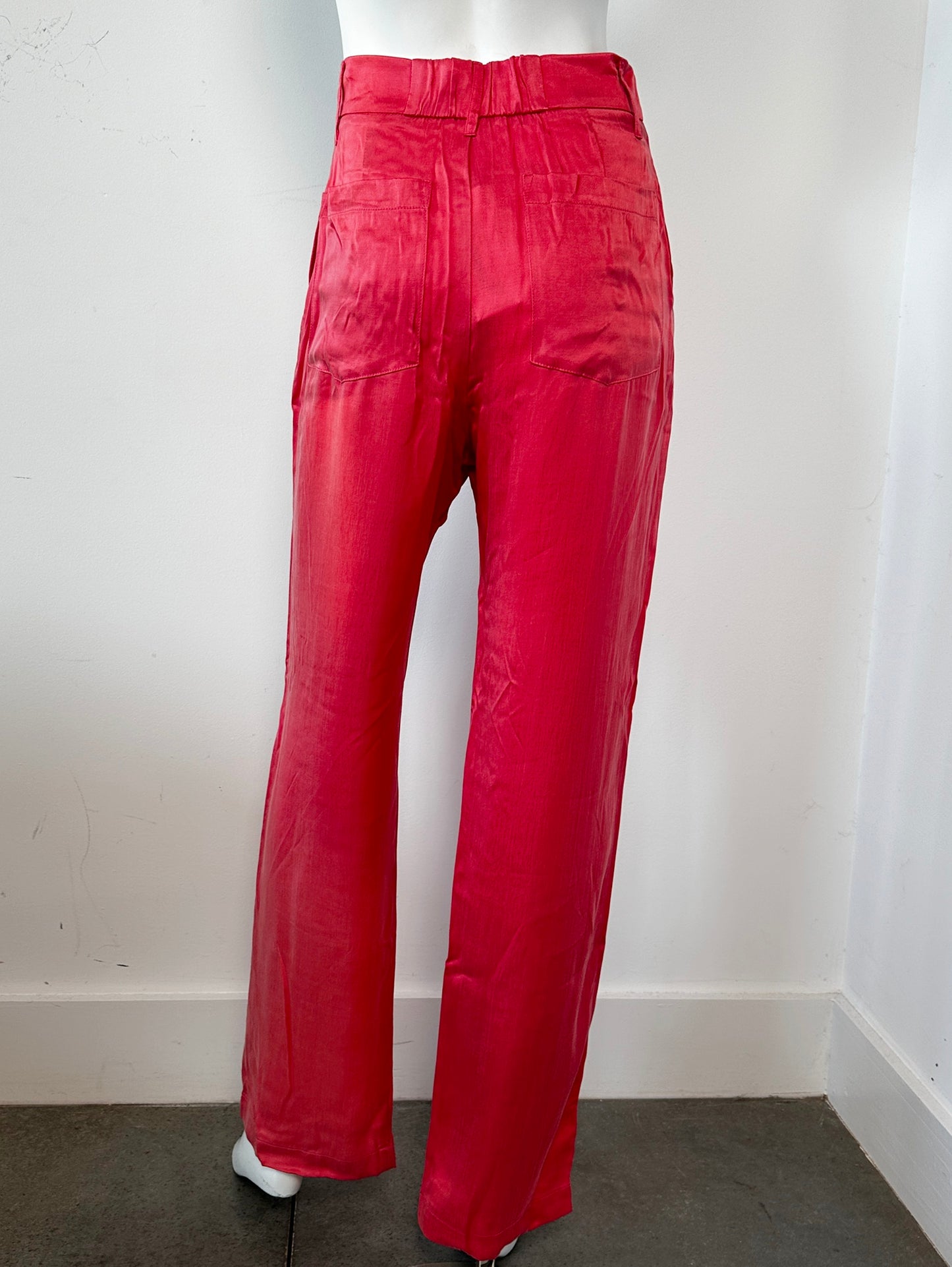 Maria High Rise Straight Leg Trousers Size XS NWT