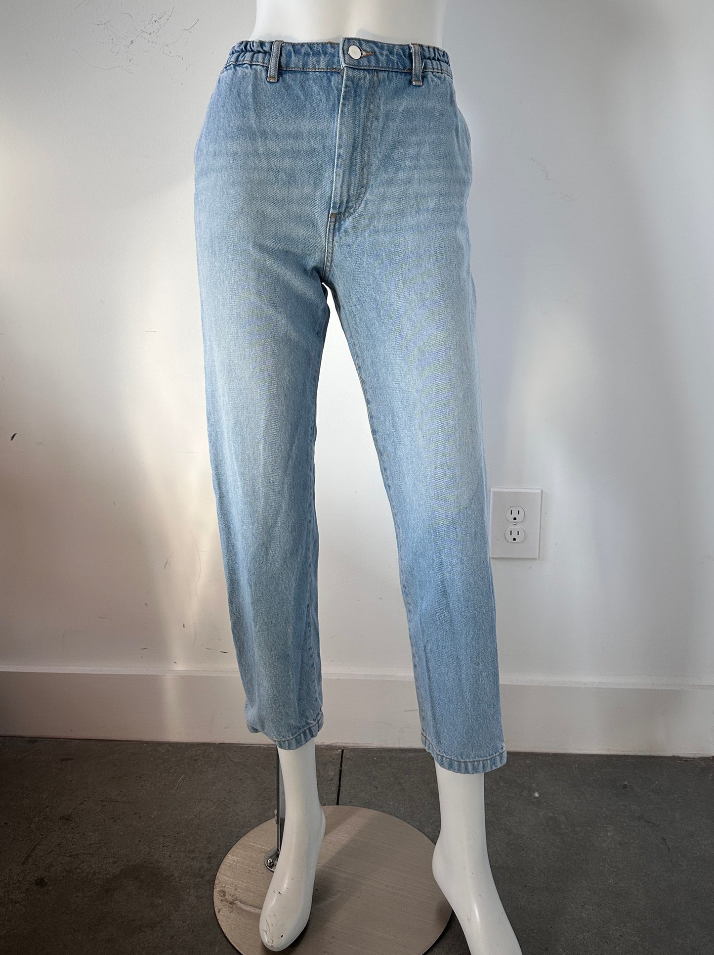 Bloom High Rise Straight Leg Jeans Size 0