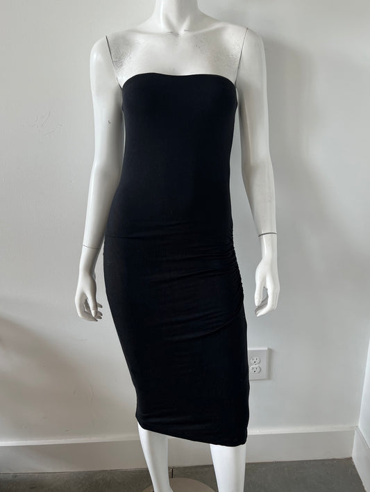 Ruched Strapless Dress Size Small