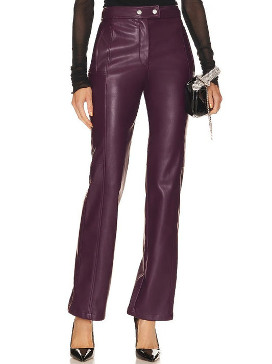 Dahlia Vegan Leather Pants Size 0