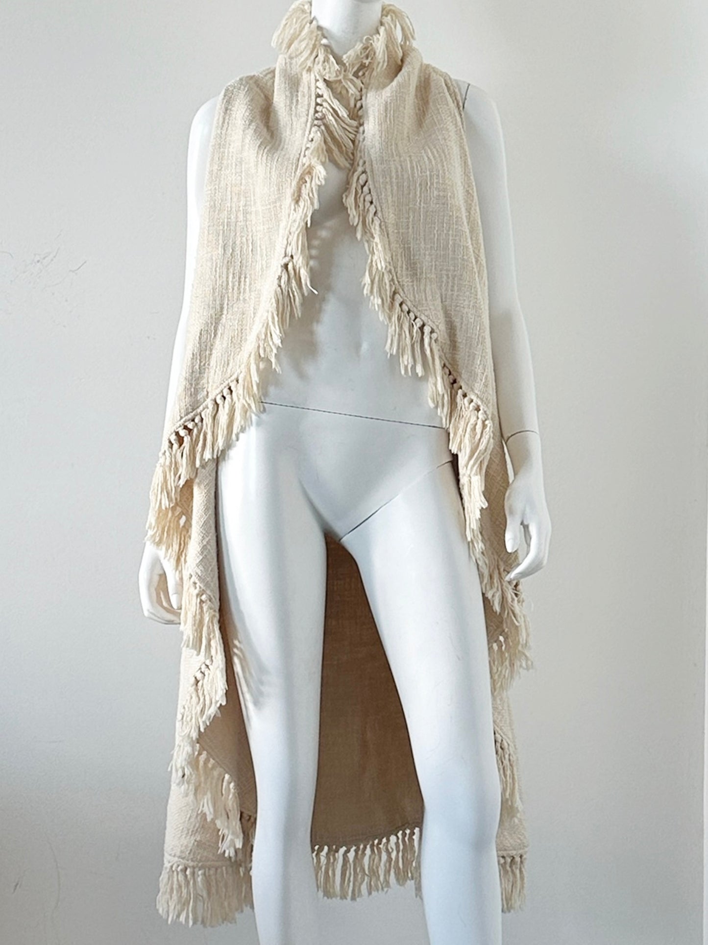 White River Fringe Poncho Size Small/Medium