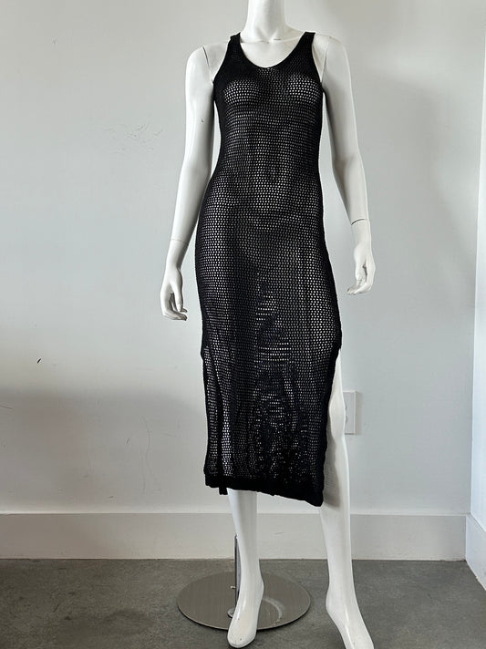 Mesh Midi Dress Size XS