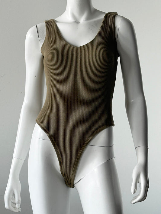 Ribbed Bodysuit Size XS