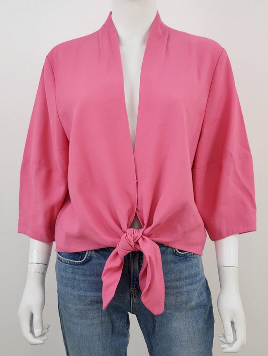 Tie Front Blouse Size 8