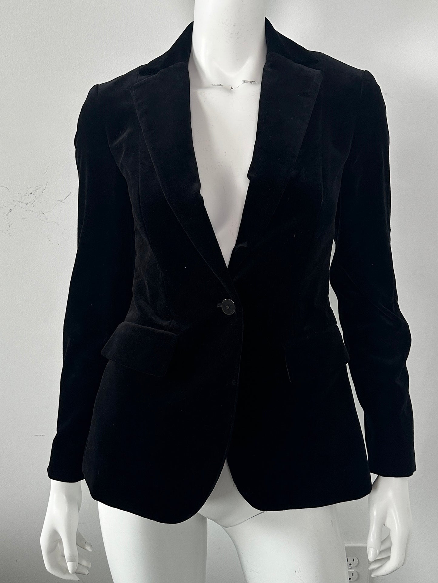 Velvet Blazer Size 0